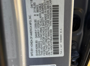 Honda Accord EX