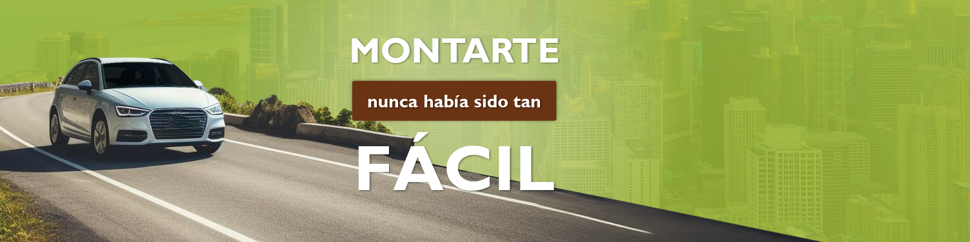 Montarte nunca habia sido tan facil